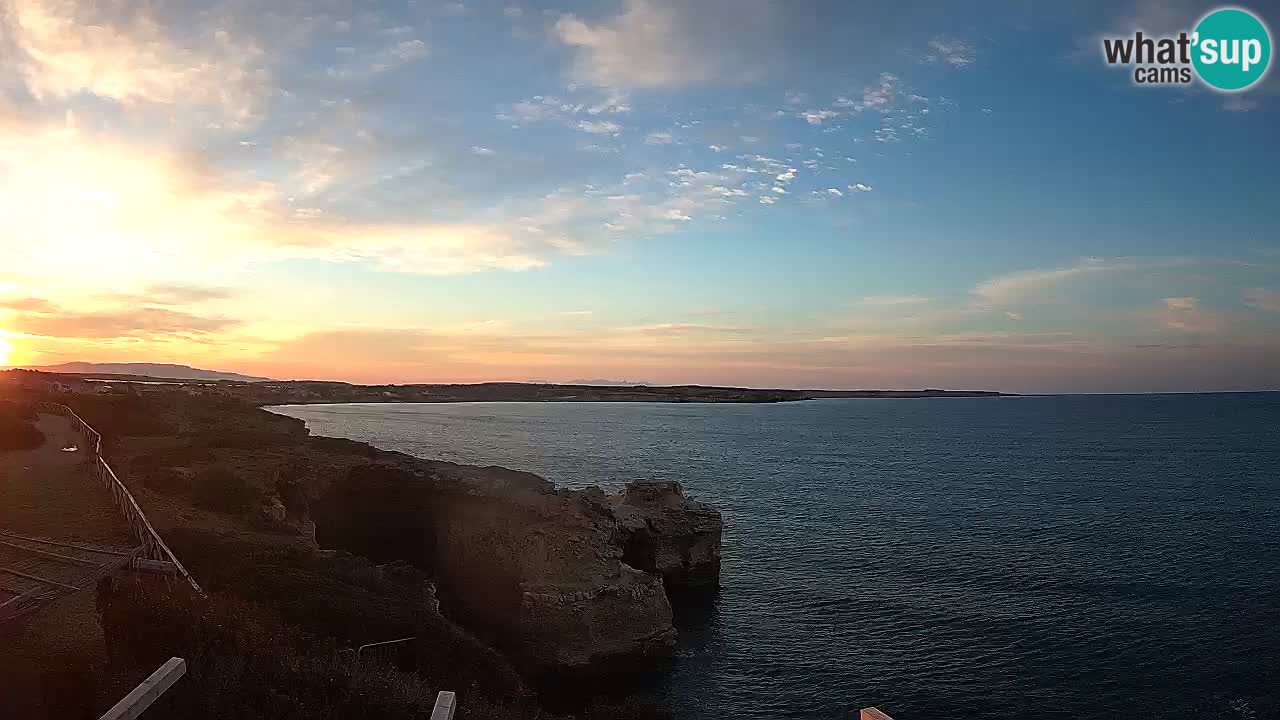 Web kamera uživo Plaža Putzu Idu – Arco di S’Architteddu – Oristano Sardinija – Italija