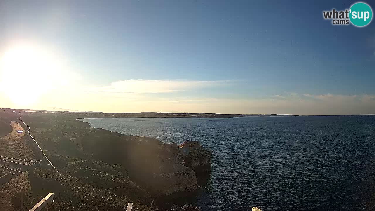 Web kamera uživo Plaža Putzu Idu – Arco di S’Architteddu – Oristano Sardinija – Italija