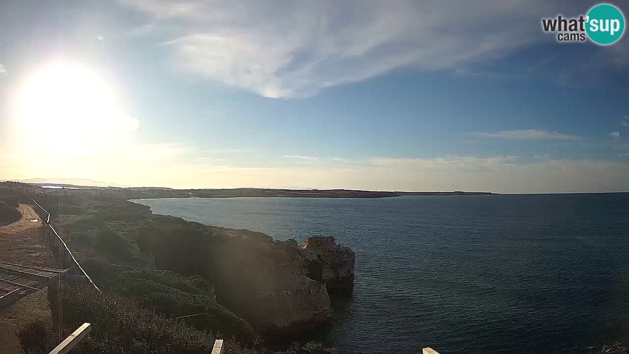 Live Webcam Putzu Idu beach – Arco di S’Architteddu – Oristano livecam Cerdeña – Italia