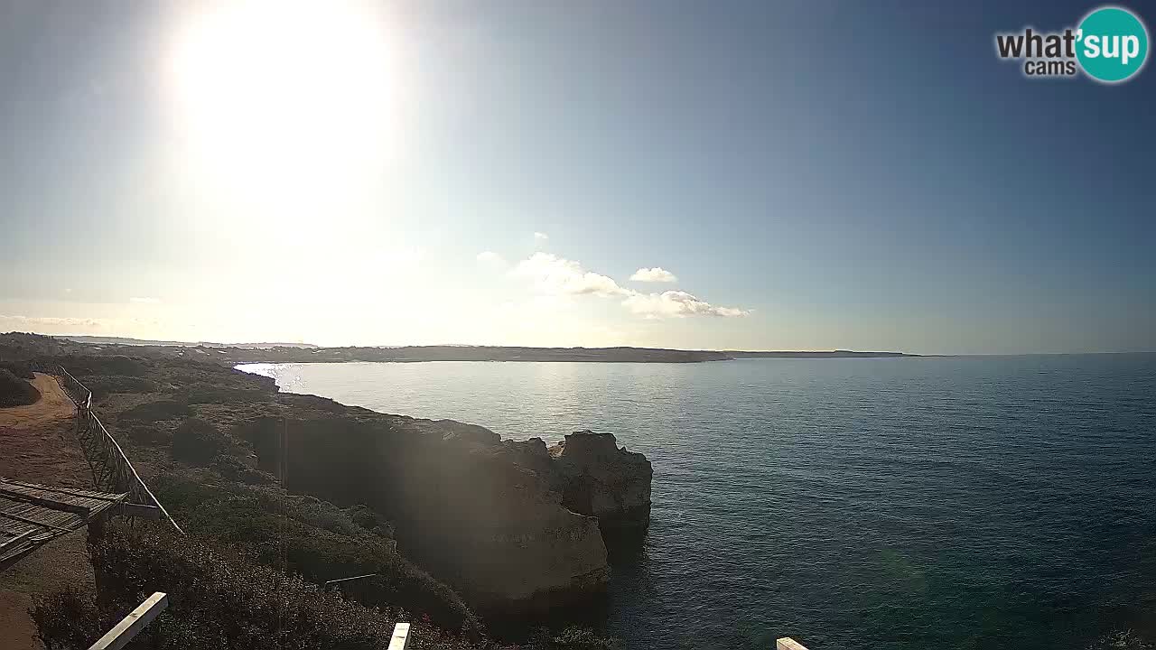 Live Webcam Putzu Idu beach – Arco di S’Architteddu – Oristano livecam Cerdeña – Italia