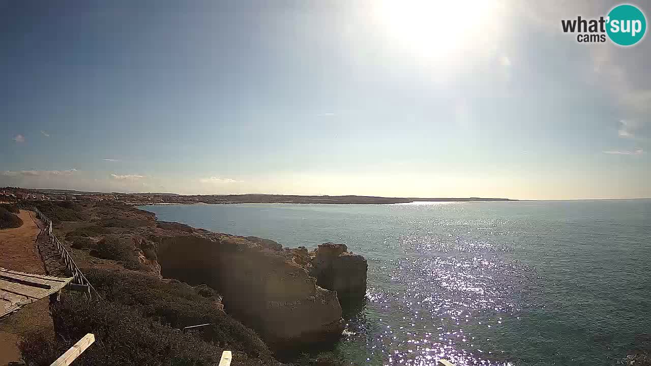 Live Webcam Putzu Idu Strand – Arco di S’Architteddu – Oristano livecam Sardinien – Italien