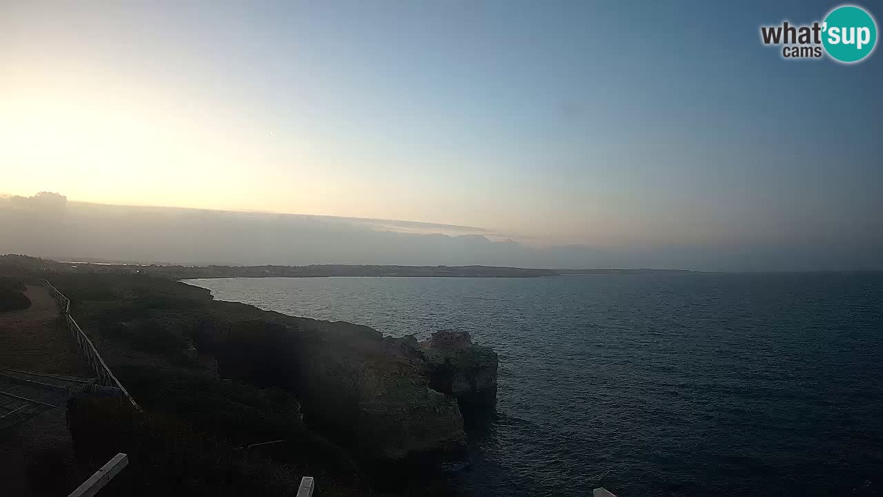 Live Webcam Putzu Idu beach – Arco di S’Architteddu – Oristano livecam Cerdeña – Italia