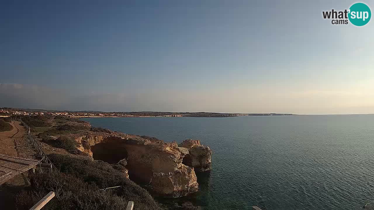 Webcam en direct Plage Putzu Idu – Arco di S’Architteddu – Oristano livecam Sardaigne – Italie