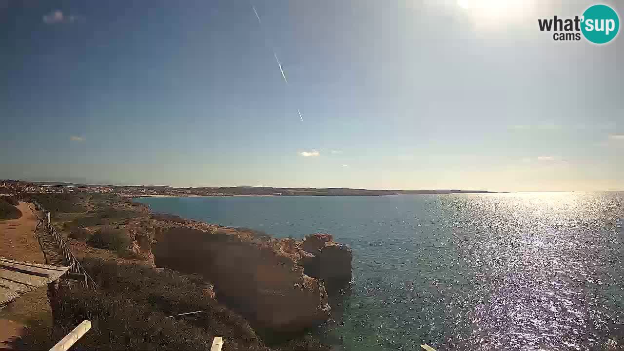 Live Webcam Putzu Idu beach – Arco di S’Architteddu – Oristano livecam Cerdeña – Italia