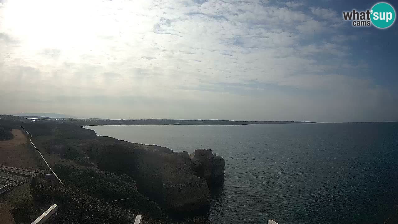 Live Webcam Putzu Idu Strand – Arco di S’Architteddu – Oristano livecam Sardinien – Italien