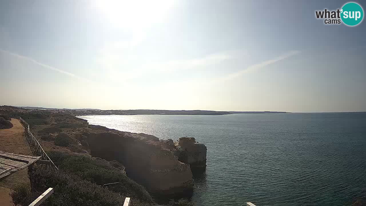 Live Webcam Putzu Idu beach – Arco di S’Architteddu – Oristano livecam Cerdeña – Italia