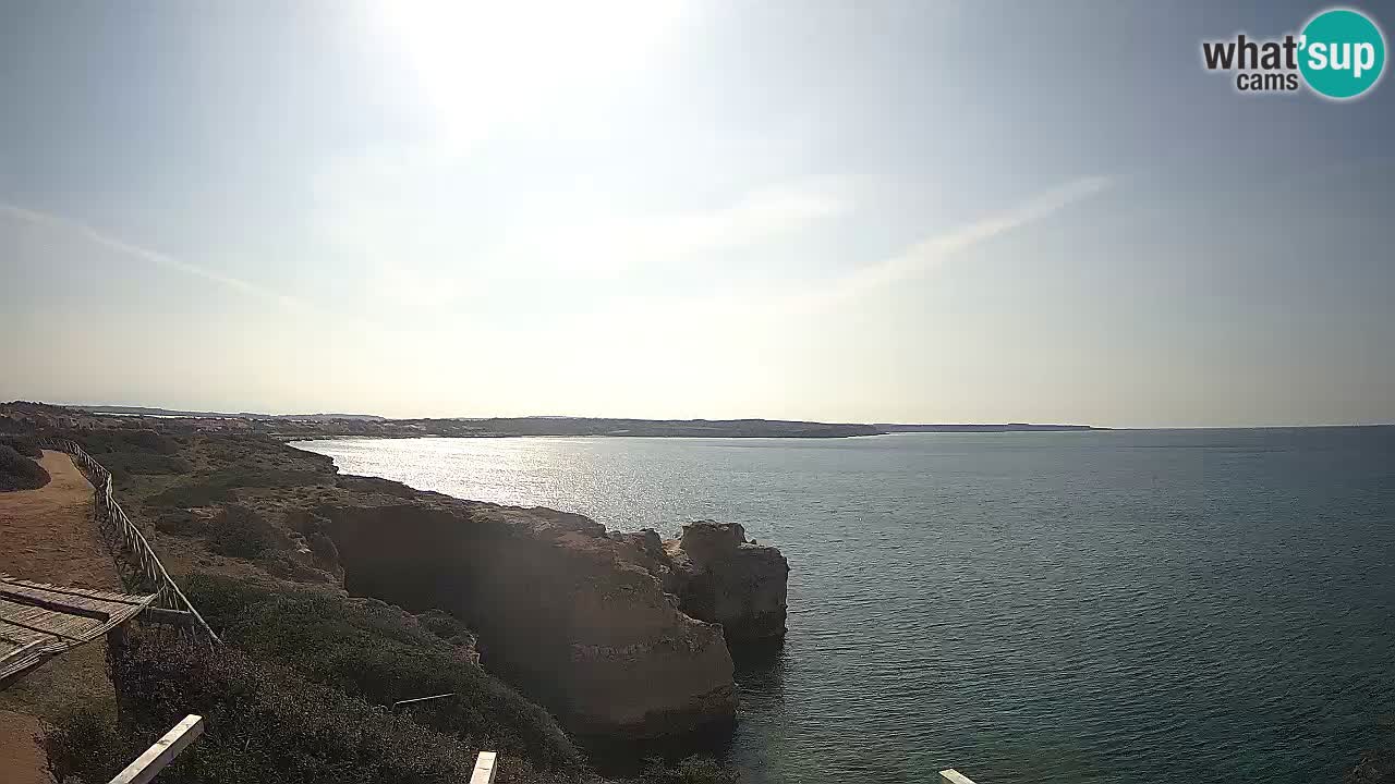 Live Webcam Putzu Idu beach – Arco di S’Architteddu – Oristano livecam Cerdeña – Italia