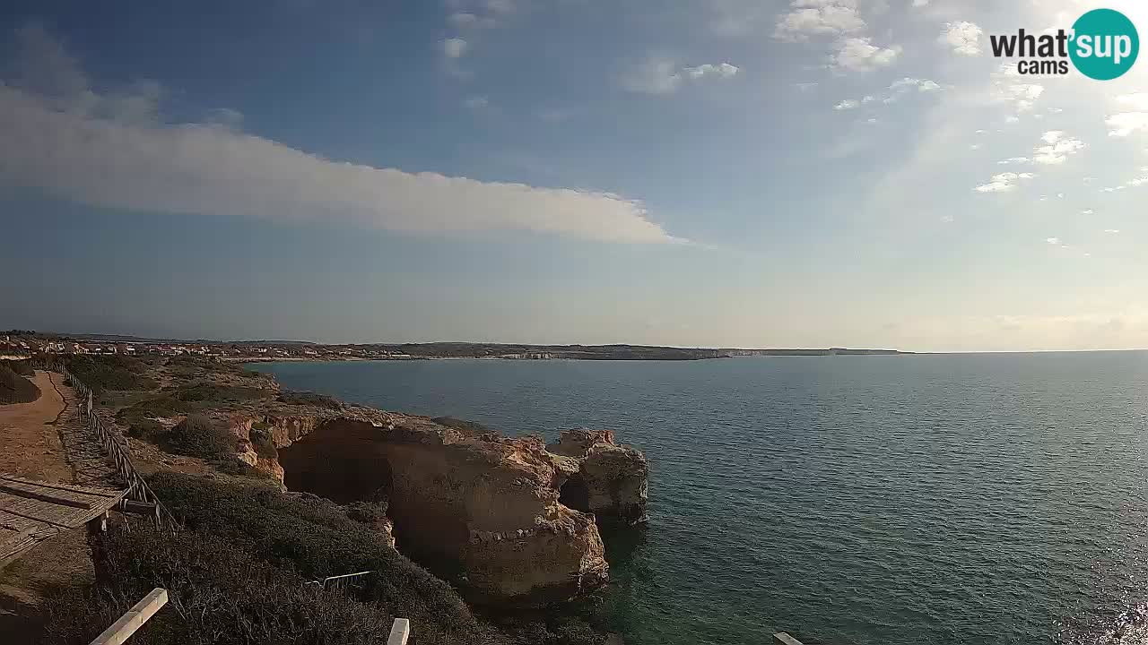 Live Webcam Putzu Idu Strand – Arco di S’Architteddu – Oristano livecam Sardinien – Italien