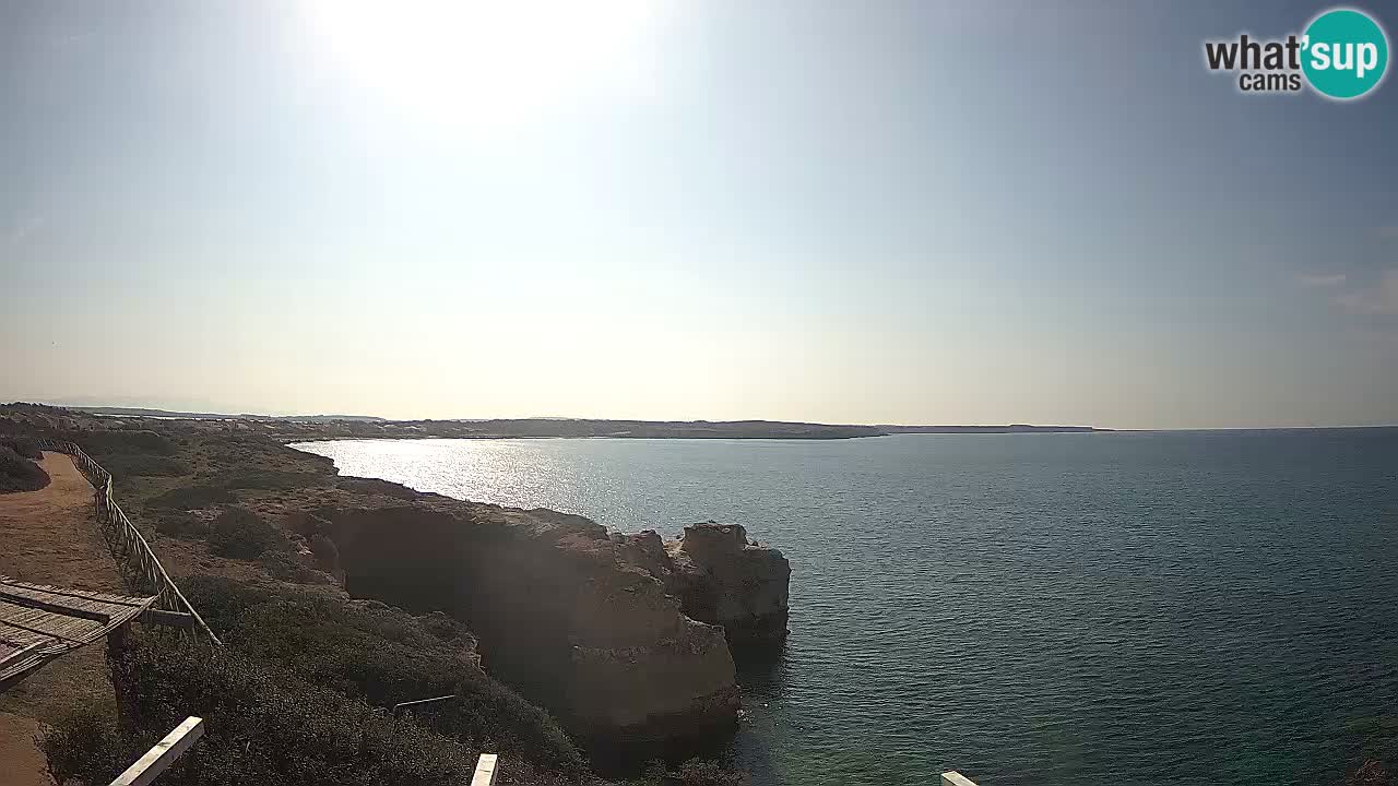 Live Webcam Putzu Idu beach – Arco di S’Architteddu – Oristano livecam Cerdeña – Italia