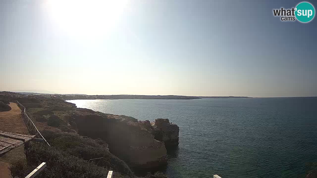 Live Webcam Putzu Idu Strand – Arco di S’Architteddu – Oristano livecam Sardinien – Italien