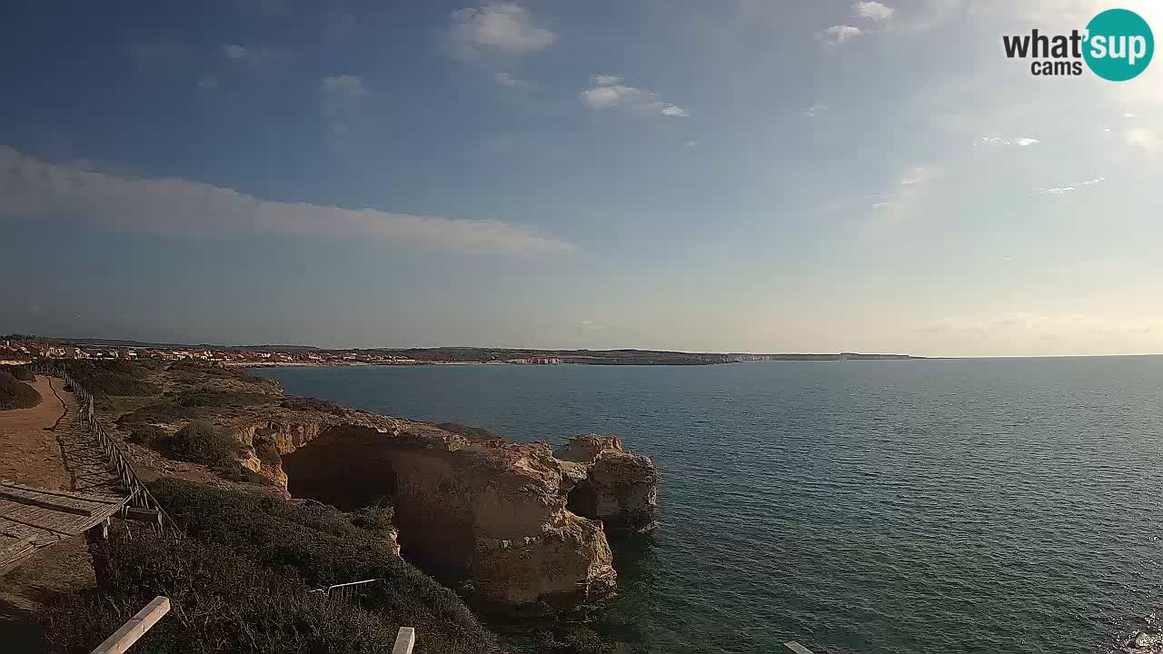 Web kamera uživo Plaža Putzu Idu – Arco di S’Architteddu – Oristano Sardinija – Italija