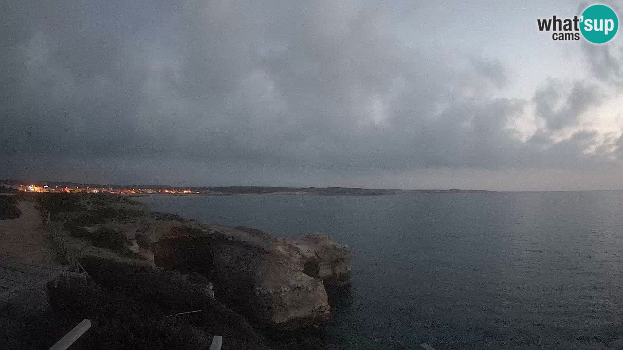 Live Webcam Putzu Idu beach – Arco di S’Architteddu – Oristano livecam Cerdeña – Italia