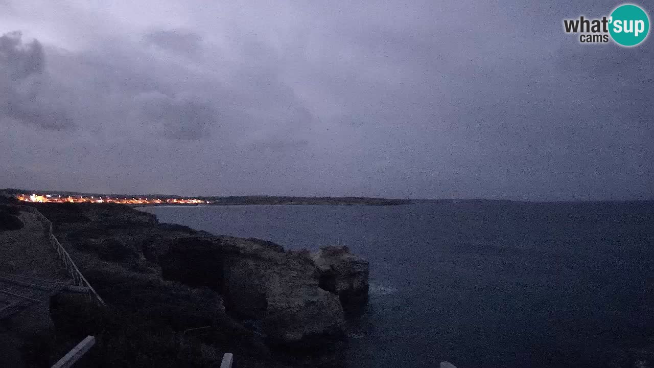 Webcam en direct Plage Putzu Idu – Arco di S’Architteddu – Oristano livecam Sardaigne – Italie