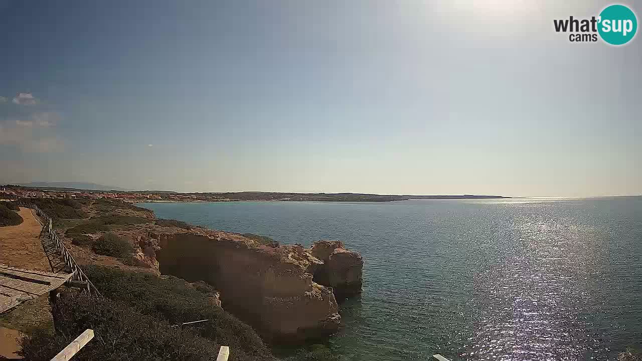 Web kamera uživo Plaža Putzu Idu – Arco di S’Architteddu – Oristano Sardinija – Italija