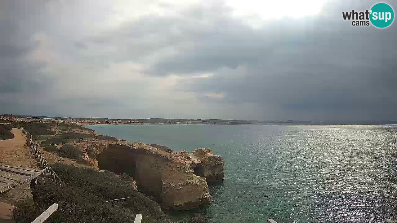 Webcam en direct Plage Putzu Idu – Arco di S’Architteddu – Oristano livecam Sardaigne – Italie