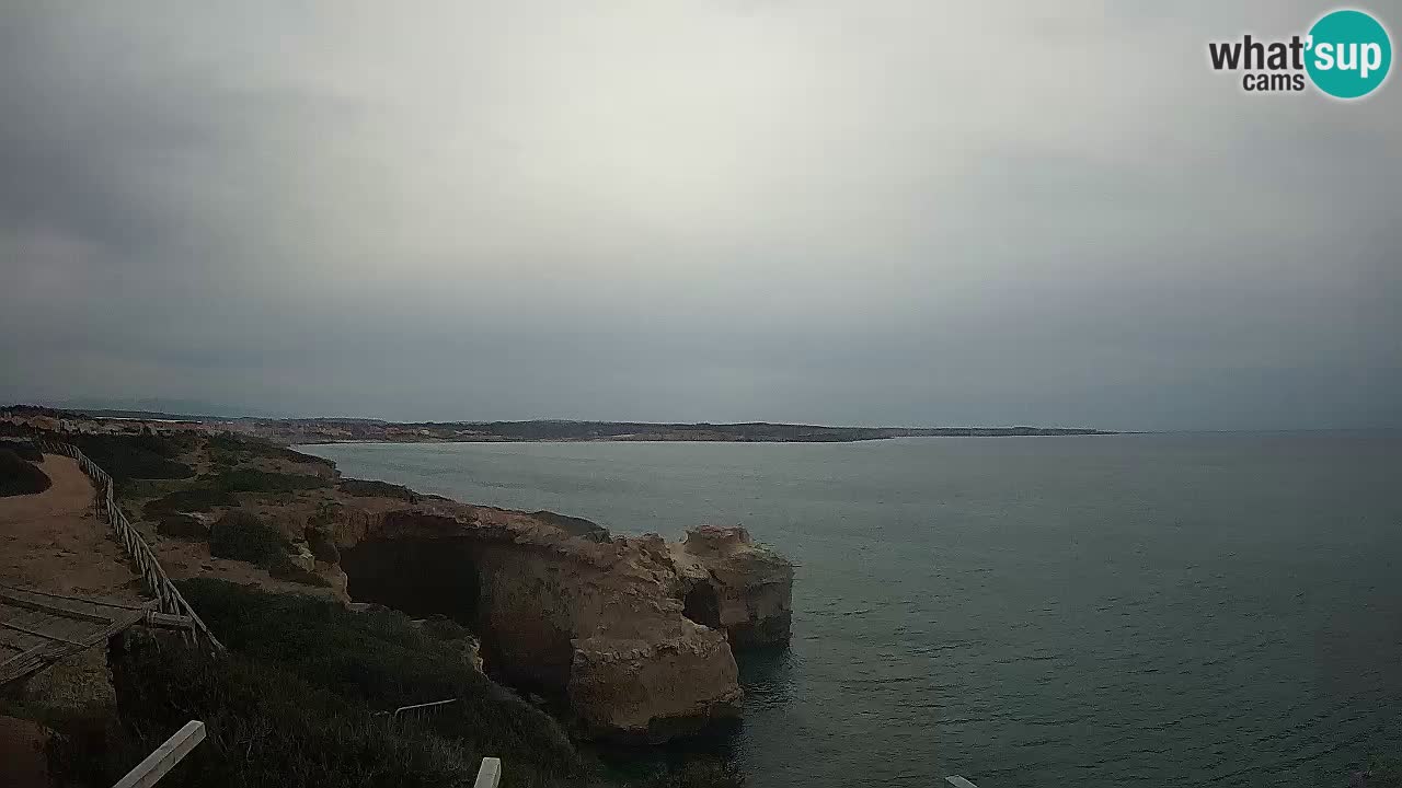 Live Webcam Putzu Idu Strand – Arco di S’Architteddu – Oristano livecam Sardinien – Italien