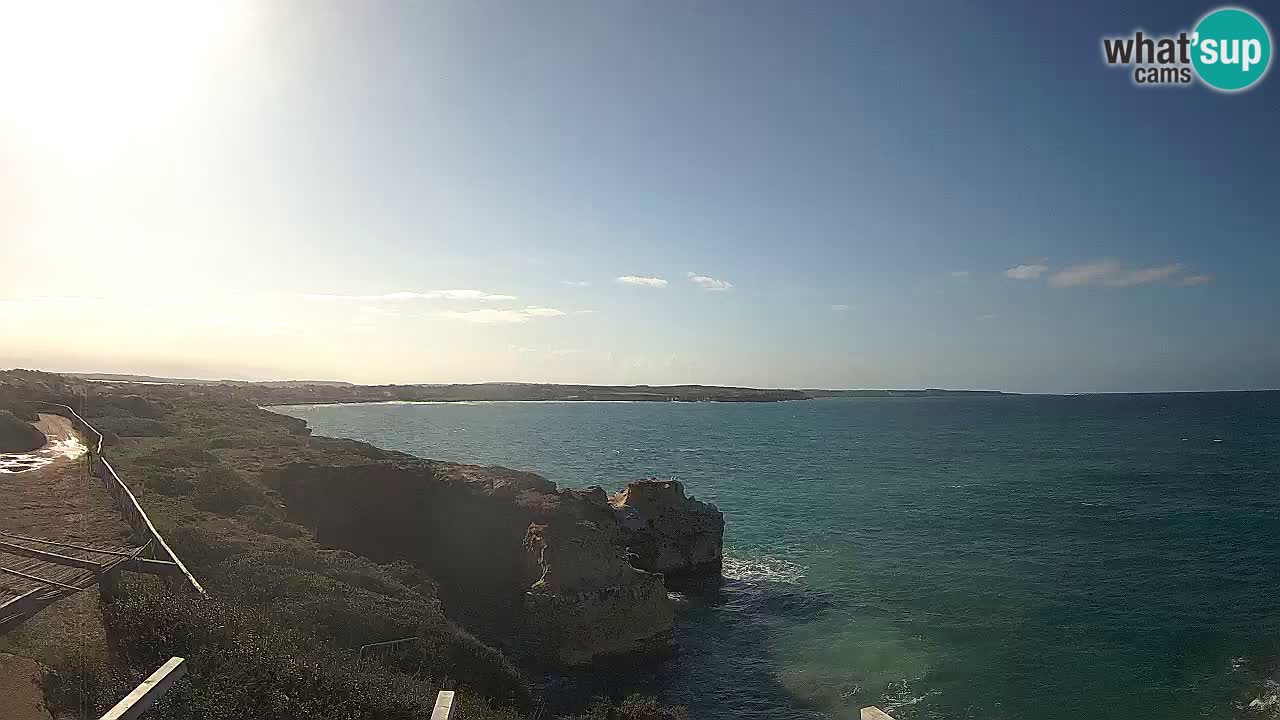 Live Webcam Putzu Idu Strand – Arco di S’Architteddu – Oristano livecam Sardinien – Italien