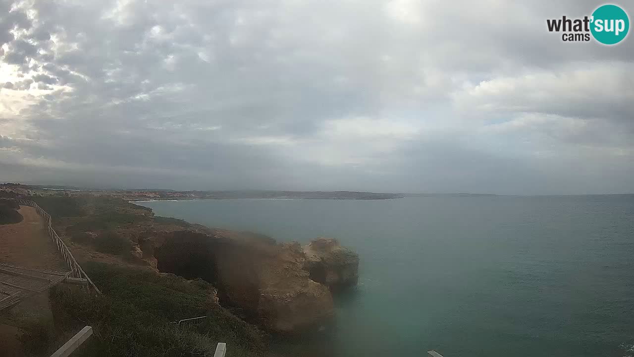 Live Webcam Putzu Idu Strand – Arco di S’Architteddu – Oristano livecam Sardinien – Italien