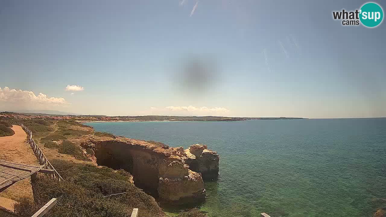 Live Webcam Spiaggia Putzu Idu – Arco di S’Architteddu – Oristano livecam Sardegna