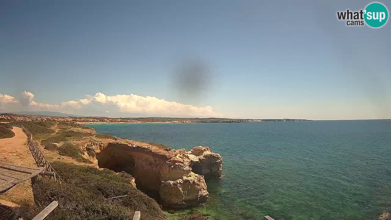 Web kamera uživo Plaža Putzu Idu – Arco di S’Architteddu – Oristano Sardinija – Italija