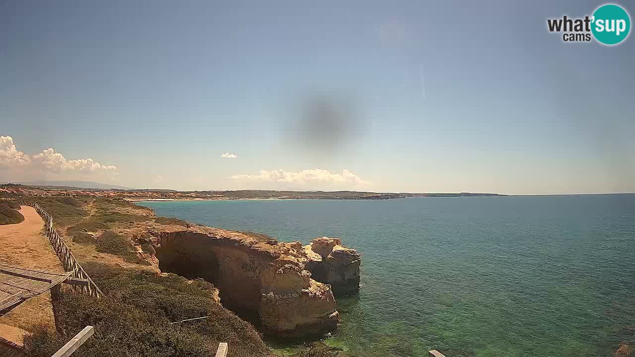Web kamera uživo Plaža Putzu Idu – Arco di S’Architteddu – Oristano Sardinija – Italija