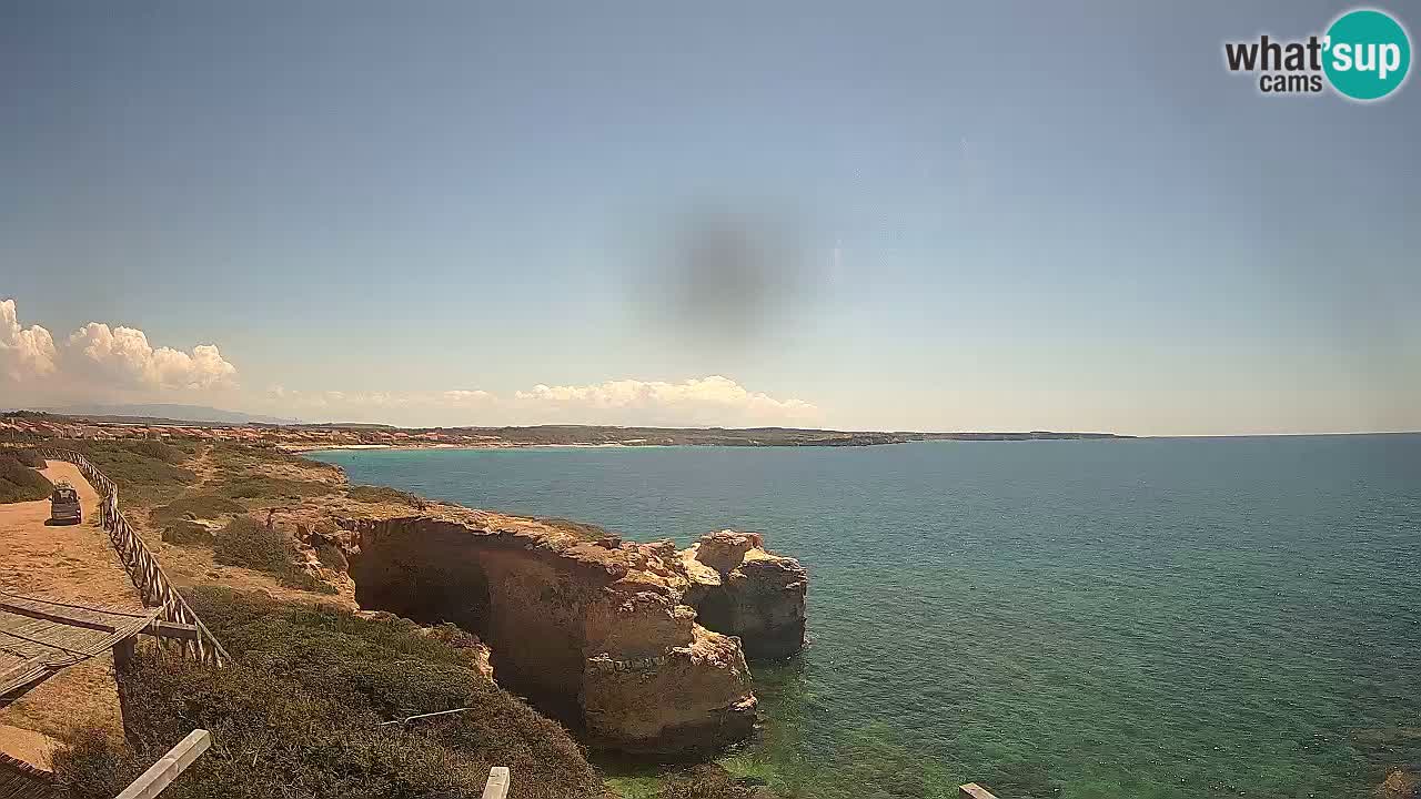 Webcam en direct Plage Putzu Idu – Arco di S’Architteddu – Oristano livecam Sardaigne – Italie