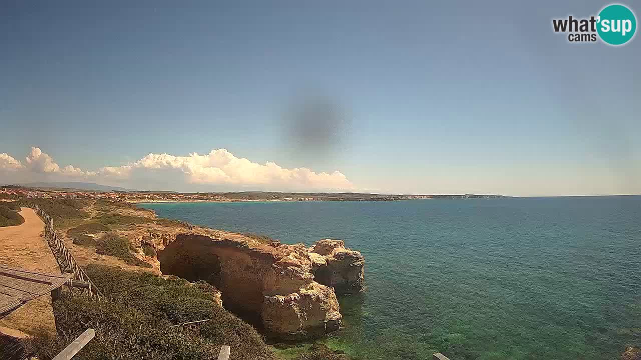 Web kamera uživo Plaža Putzu Idu – Arco di S’Architteddu – Oristano Sardinija – Italija