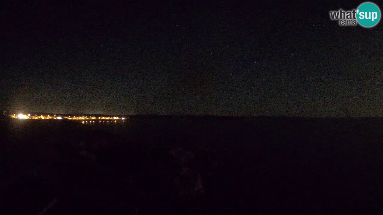 Spletna kamera v živo Plaža Putzu Idu – Arco di S’Architteddu – webcam Oristano Sardinija – Italija