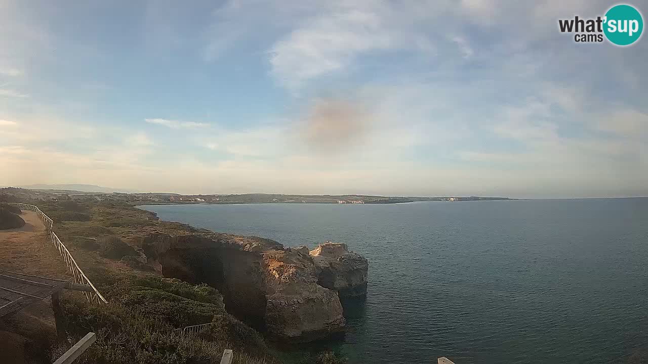 Webcam en direct Plage Putzu Idu – Arco di S’Architteddu – Oristano livecam Sardaigne – Italie