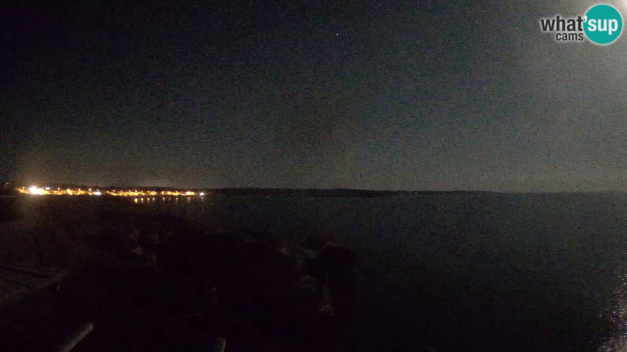 Live Webcam Putzu Idu beach – Arco di S’Architteddu – Oristano livecam Sardinia – Italy