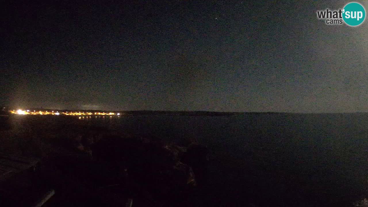 Live Webcam Putzu Idu beach – Arco di S’Architteddu – Oristano livecam Sardinia – Italy
