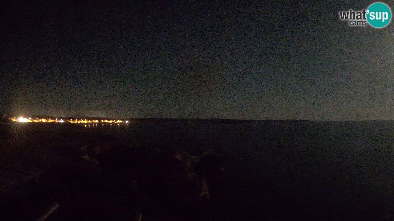 Live Webcam Putzu Idu beach – Arco di S’Architteddu – Oristano livecam Cerdeña – Italia