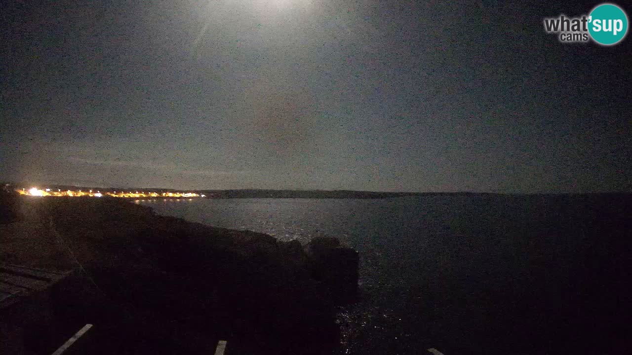 Live Webcam Putzu Idu beach – Arco di S’Architteddu – Oristano livecam Sardinia – Italy