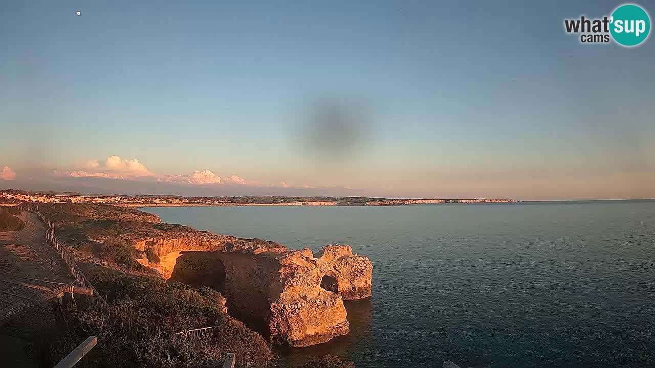 Live Webcam Spiaggia Putzu Idu – Arco di S’Architteddu – Oristano livecam Sardegna