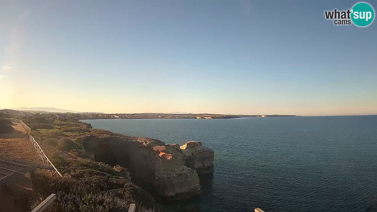 Live Webcam Putzu Idu Strand – Arco di S’Architteddu – Oristano livecam Sardinien – Italien