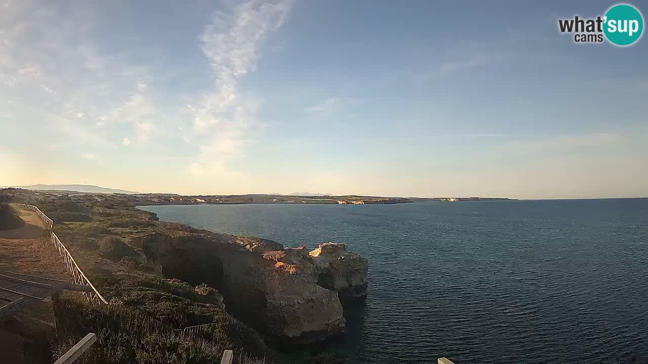 Live Webcam Putzu Idu Strand – Arco di S’Architteddu – Oristano livecam Sardinien – Italien