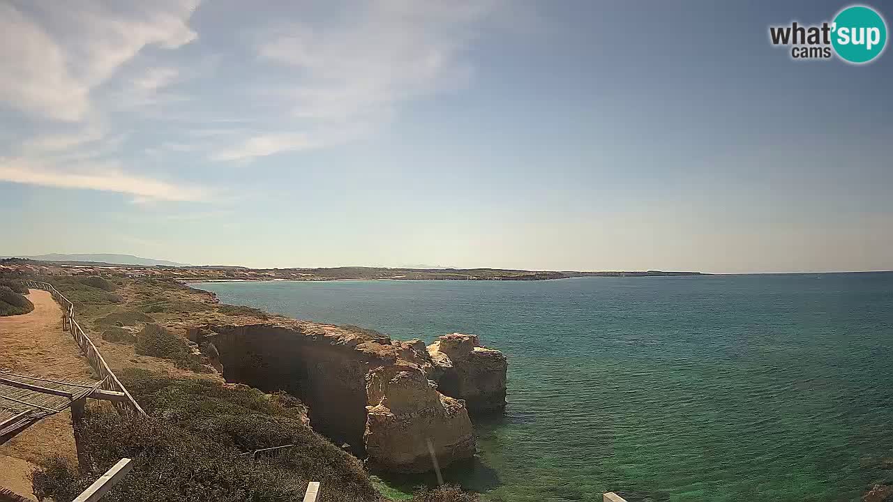 Live Webcam Spiaggia Putzu Idu – Arco di S’Architteddu – Oristano livecam Sardegna