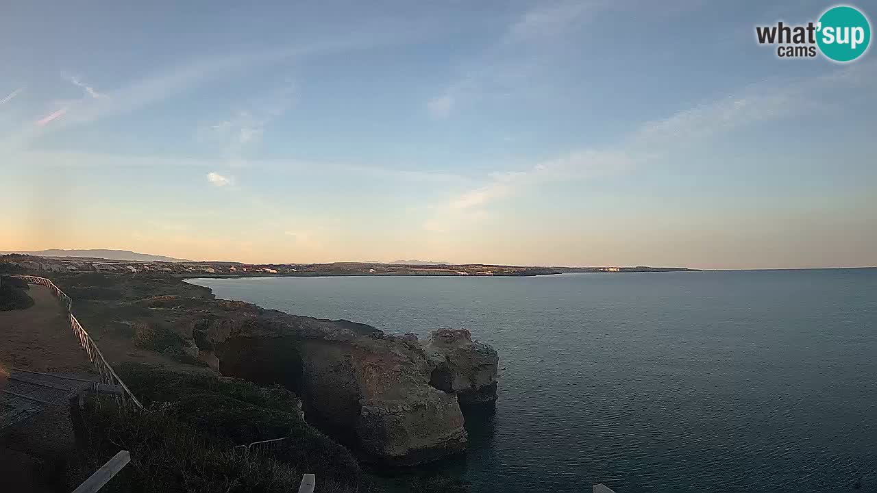 Live Webcam Spiaggia Putzu Idu – Arco di S’Architteddu – Oristano livecam Sardegna