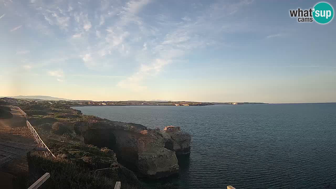Live Webcam Putzu Idu beach – Arco di S’Architteddu – Oristano livecam Cerdeña – Italia