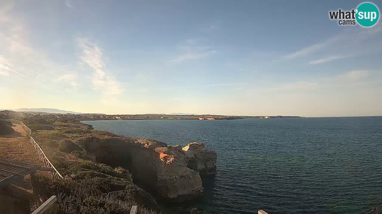 Webcam en direct Plage Putzu Idu – Arco di S’Architteddu – Oristano livecam Sardaigne – Italie