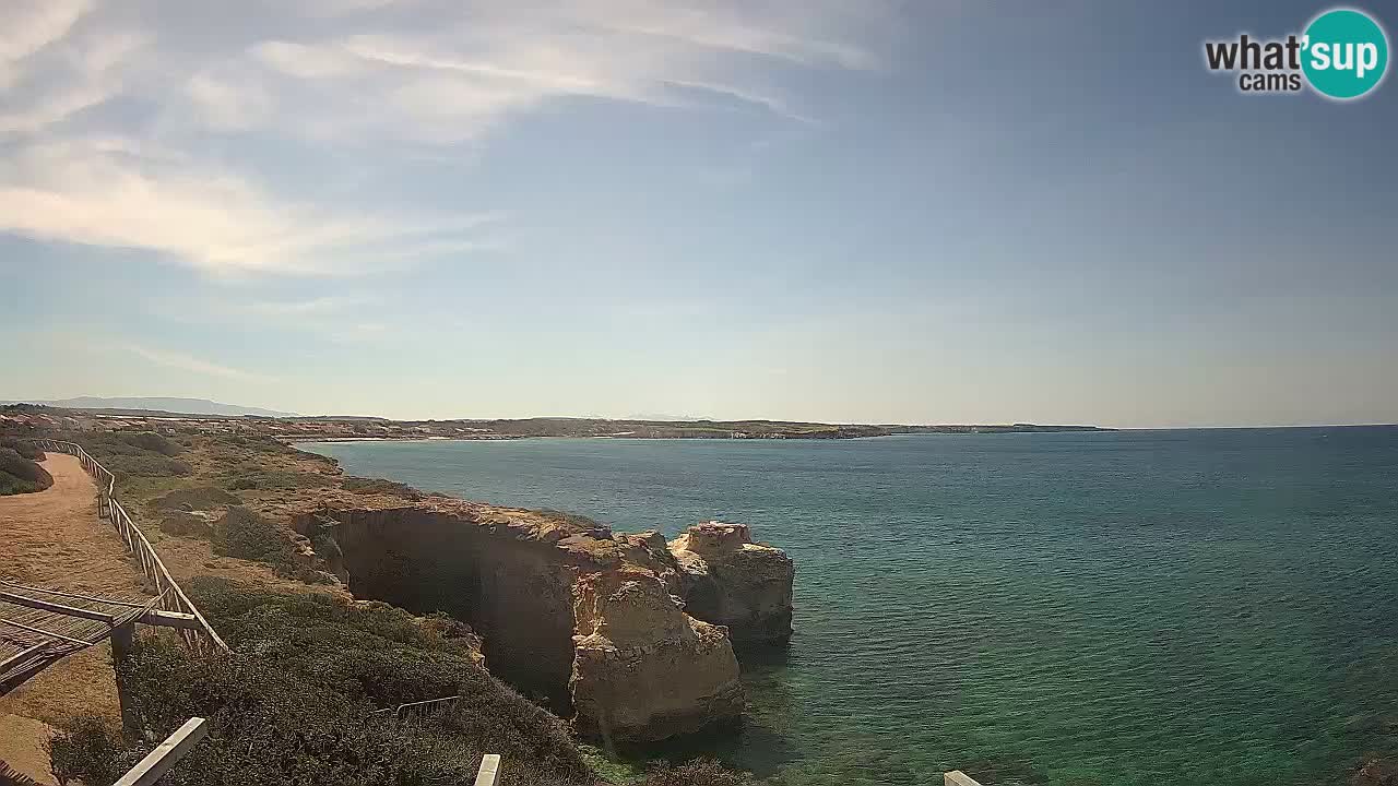 Webcam en direct Plage Putzu Idu – Arco di S’Architteddu – Oristano livecam Sardaigne – Italie