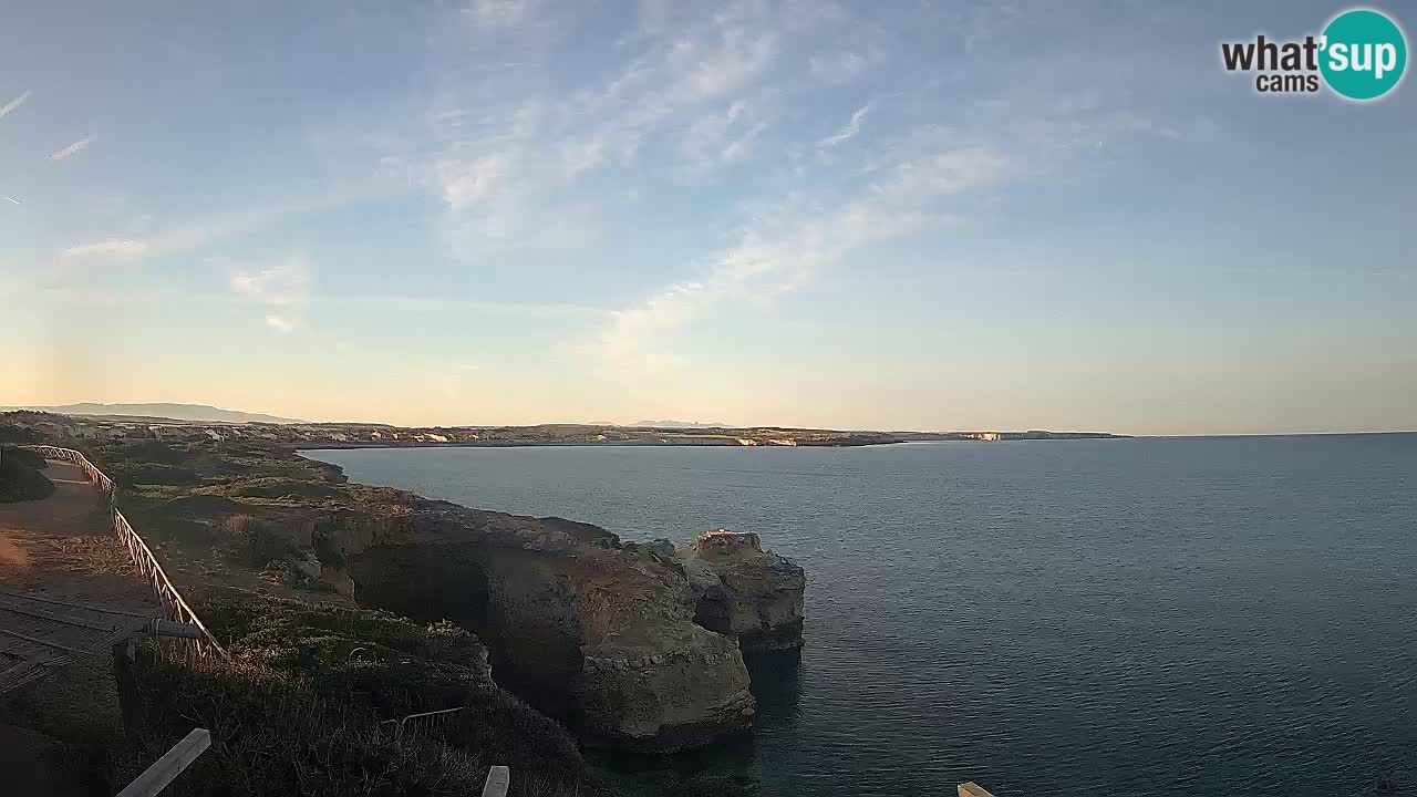 Webcam en direct Plage Putzu Idu – Arco di S’Architteddu – Oristano livecam Sardaigne – Italie