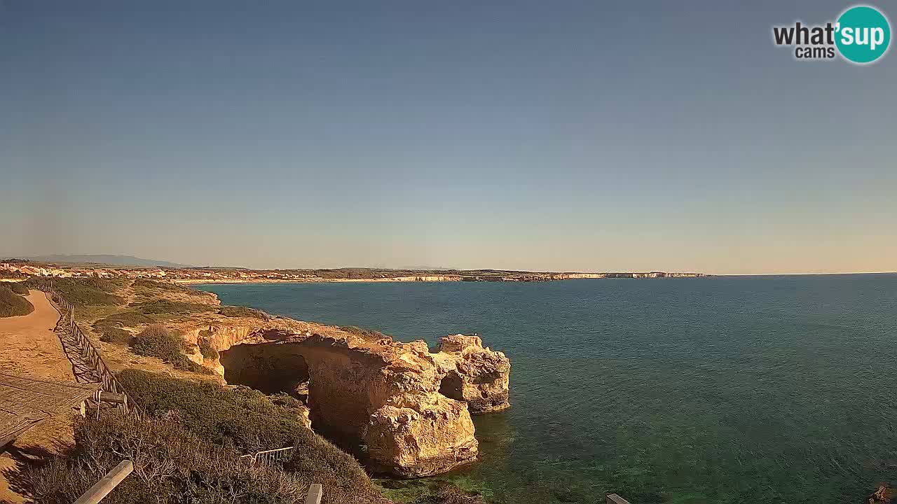 Live Webcam Spiaggia Putzu Idu – Arco di S’Architteddu – Oristano livecam Sardegna