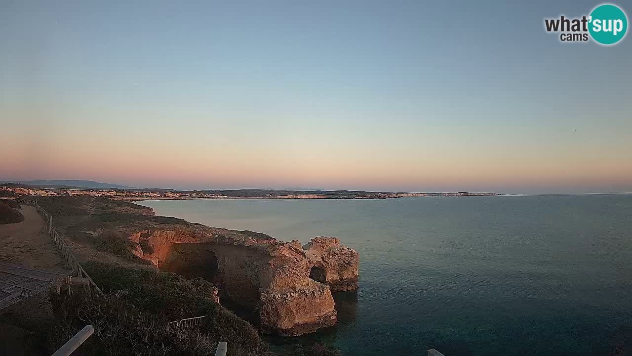 Webcam en direct Plage Putzu Idu – Arco di S’Architteddu – Oristano livecam Sardaigne – Italie