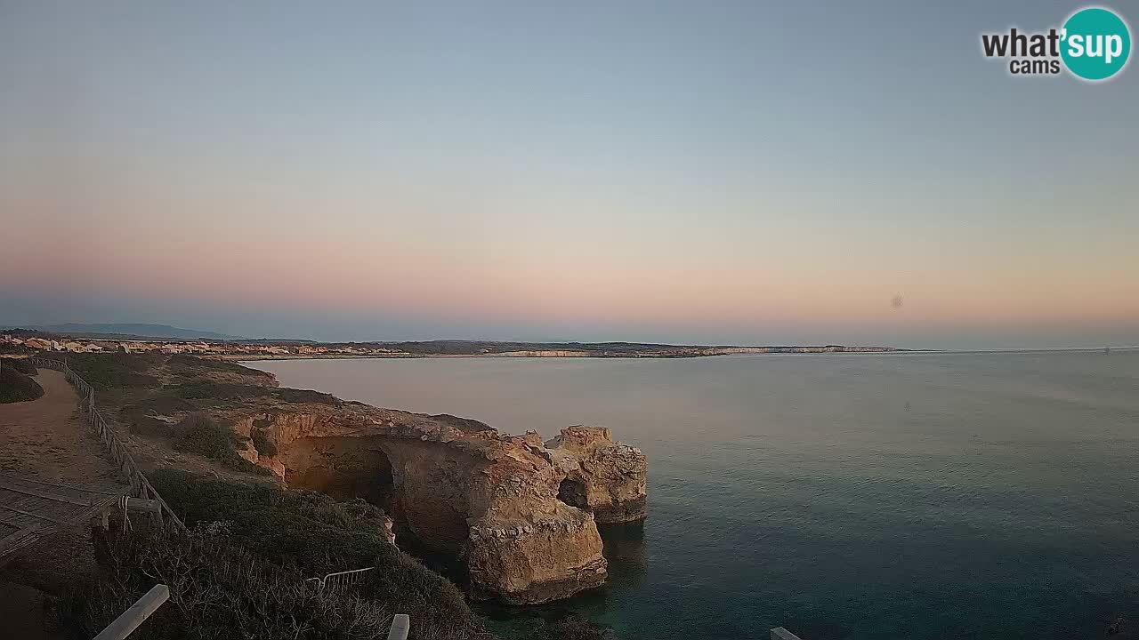Webcam en direct Plage Putzu Idu – Arco di S’Architteddu – Oristano livecam Sardaigne – Italie