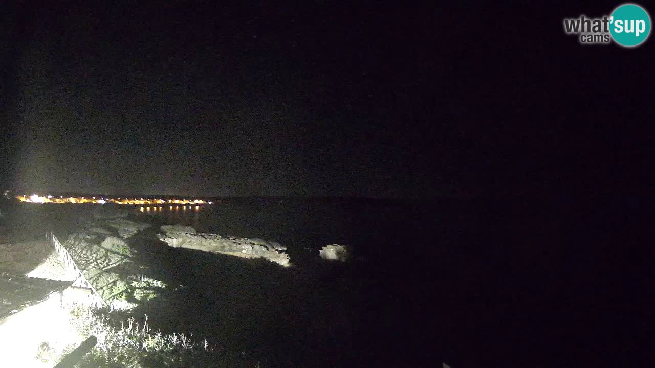 Live Webcam Putzu Idu beach – Arco di S’Architteddu – Oristano livecam Cerdeña – Italia