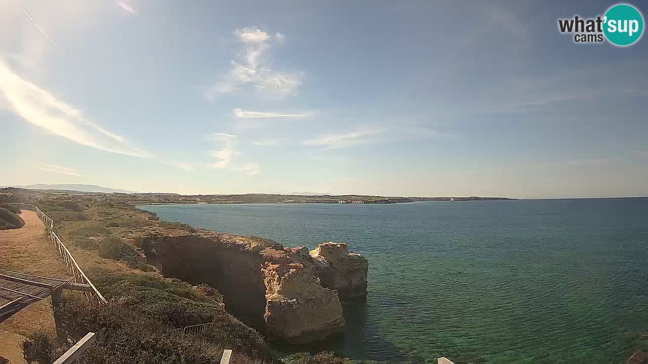 Webcam en direct Plage Putzu Idu – Arco di S’Architteddu – Oristano livecam Sardaigne – Italie