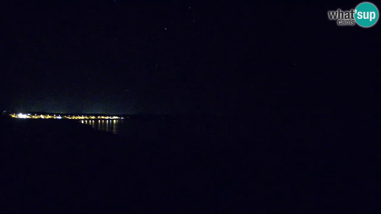 Live Webcam Putzu Idu beach – Arco di S’Architteddu – Oristano livecam Sardinia – Italy