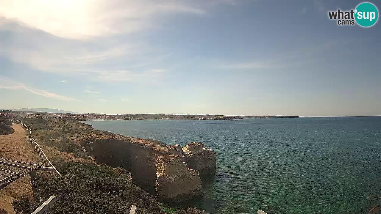 Web kamera uživo Plaža Putzu Idu – Arco di S’Architteddu – Oristano Sardinija – Italija