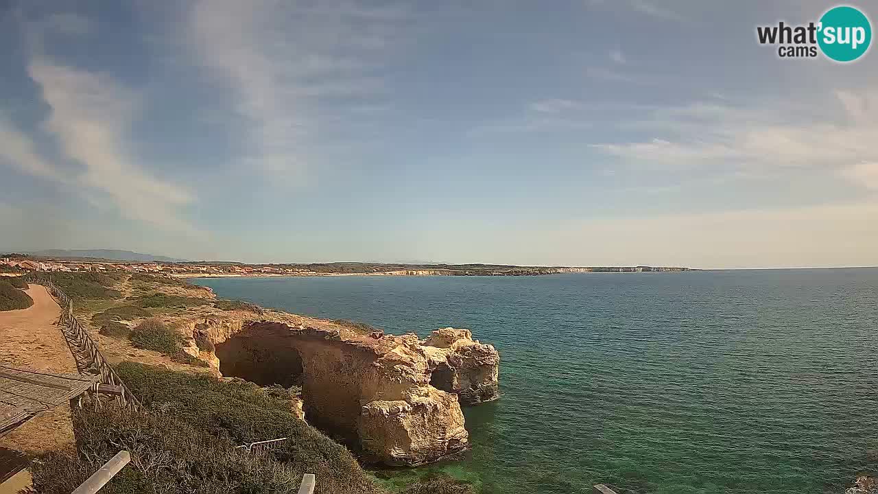 Live Webcam Spiaggia Putzu Idu – Arco di S’Architteddu – Oristano livecam Sardegna